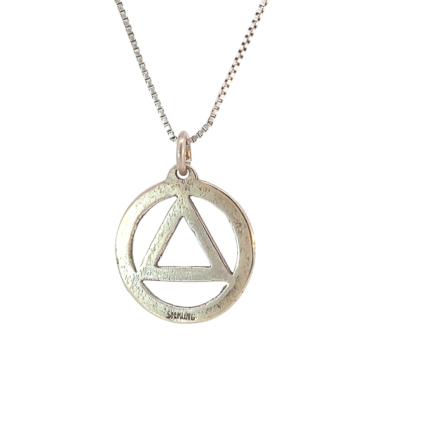 Sterling Silver AA Nugget Style Pendant – Medium Size, 1.7g Hand-Finished Recovery Jewelry