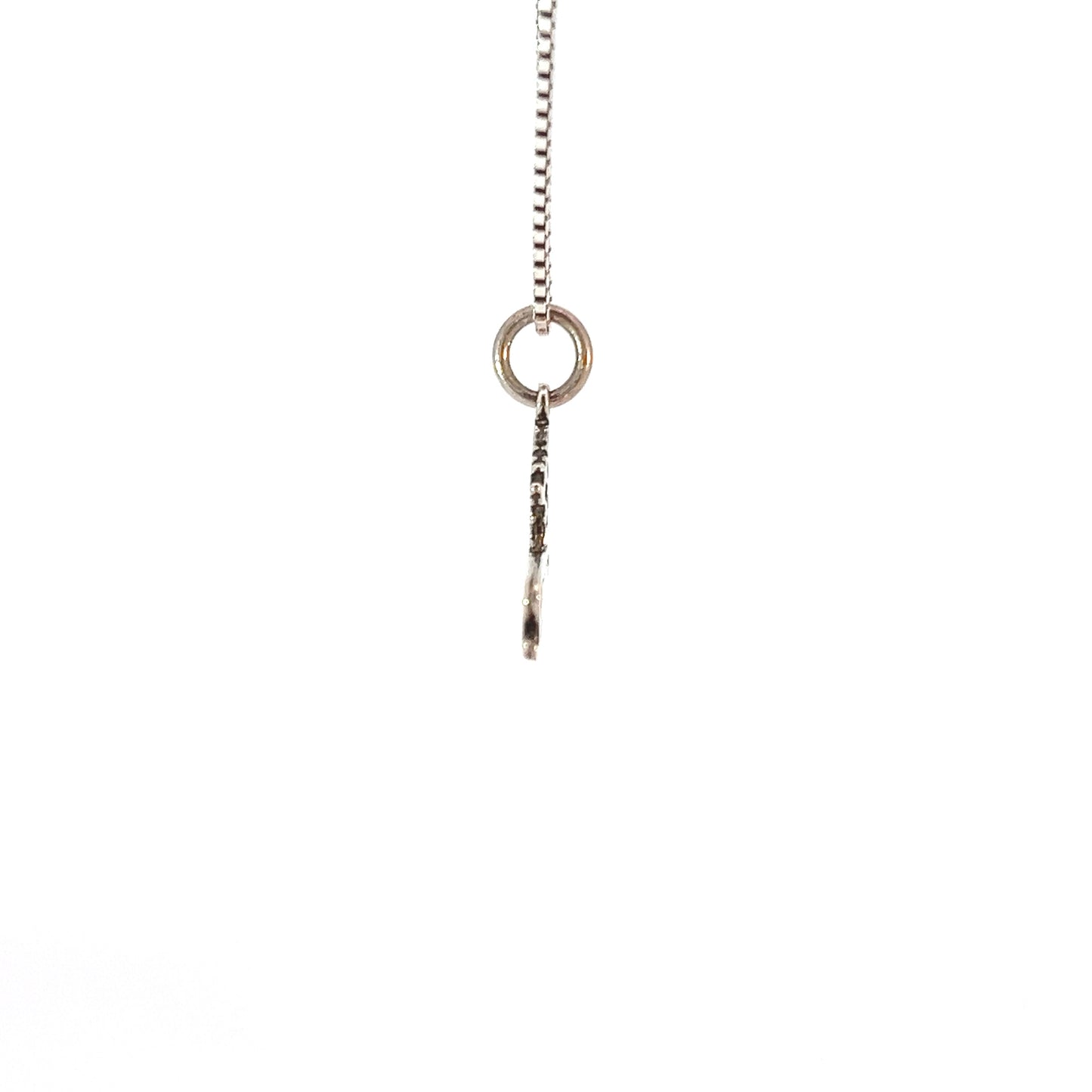 Sterling Silver, Sayings Pendant, "#1 Sponsor"