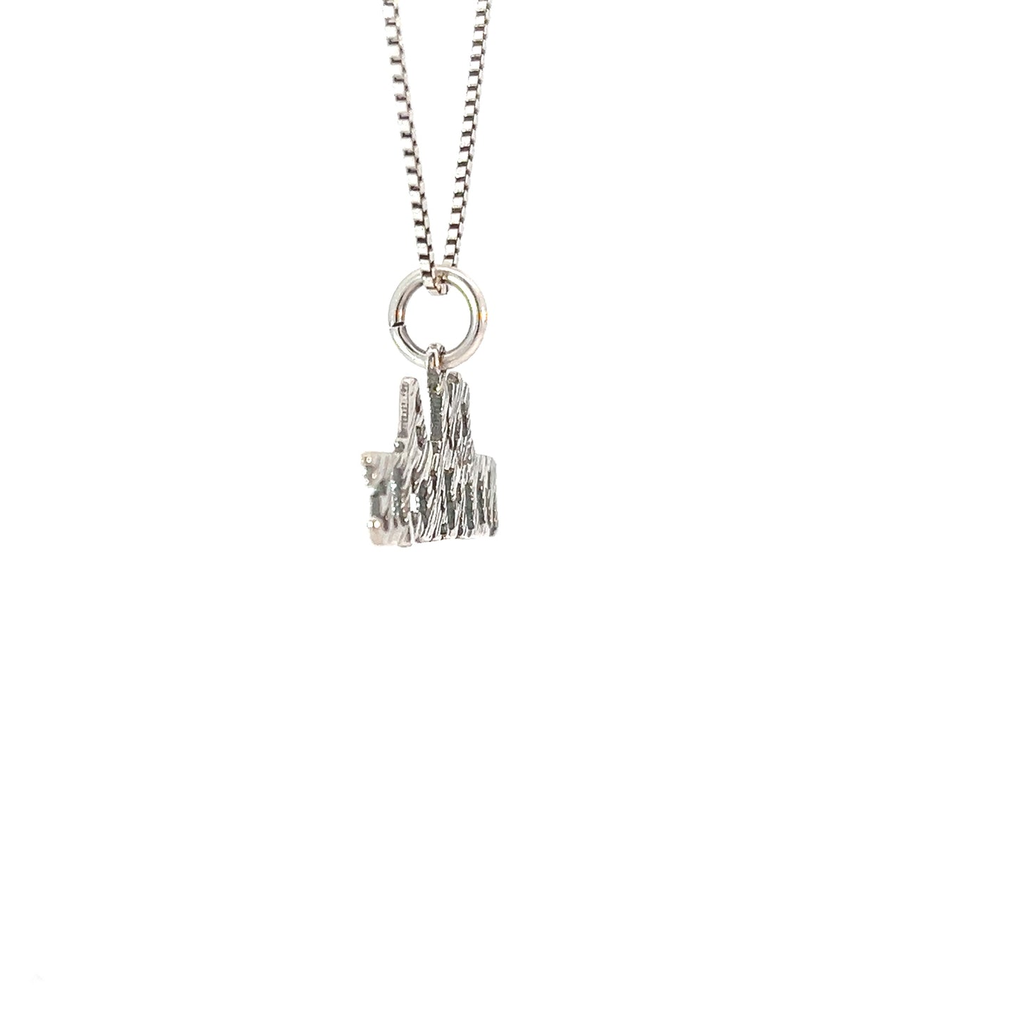 Sterling Silver, Sayings Pendant, "I'M A MIRACLE"