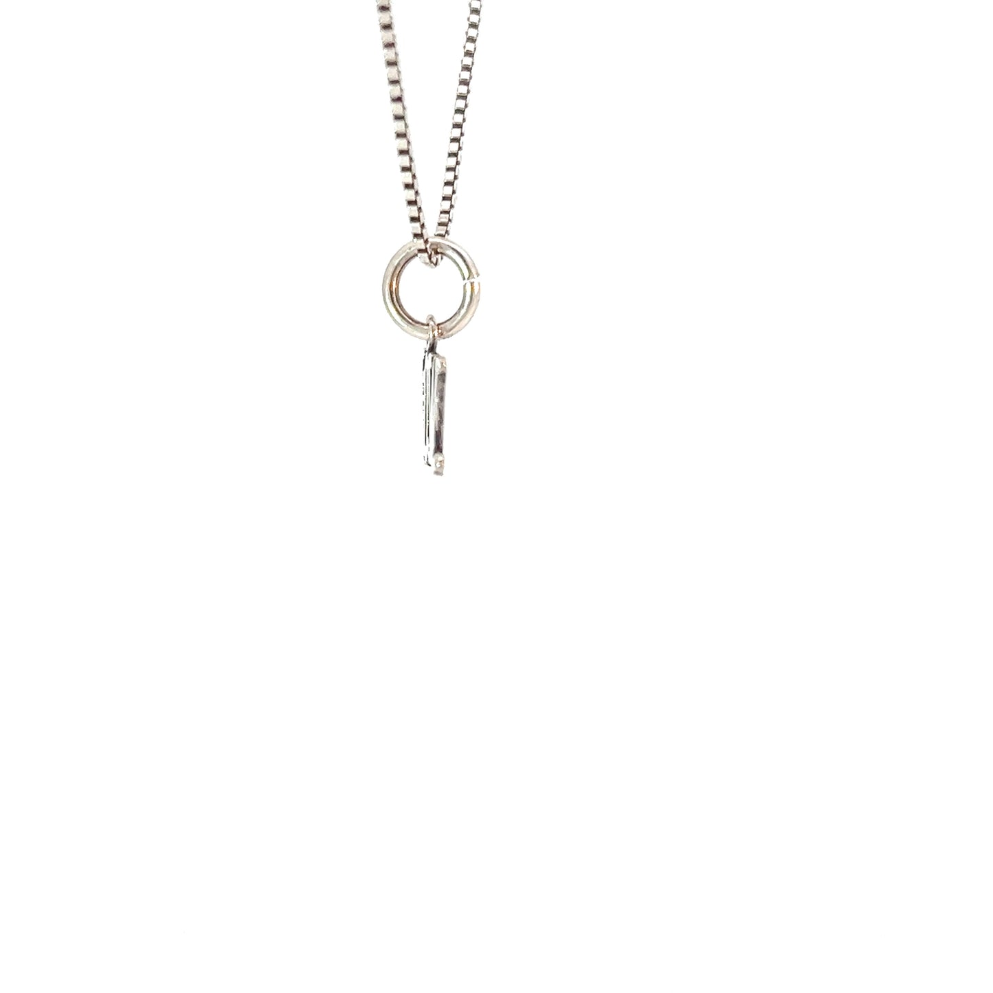 Sterling Silver, Sayings Pendant, "H.O.W."