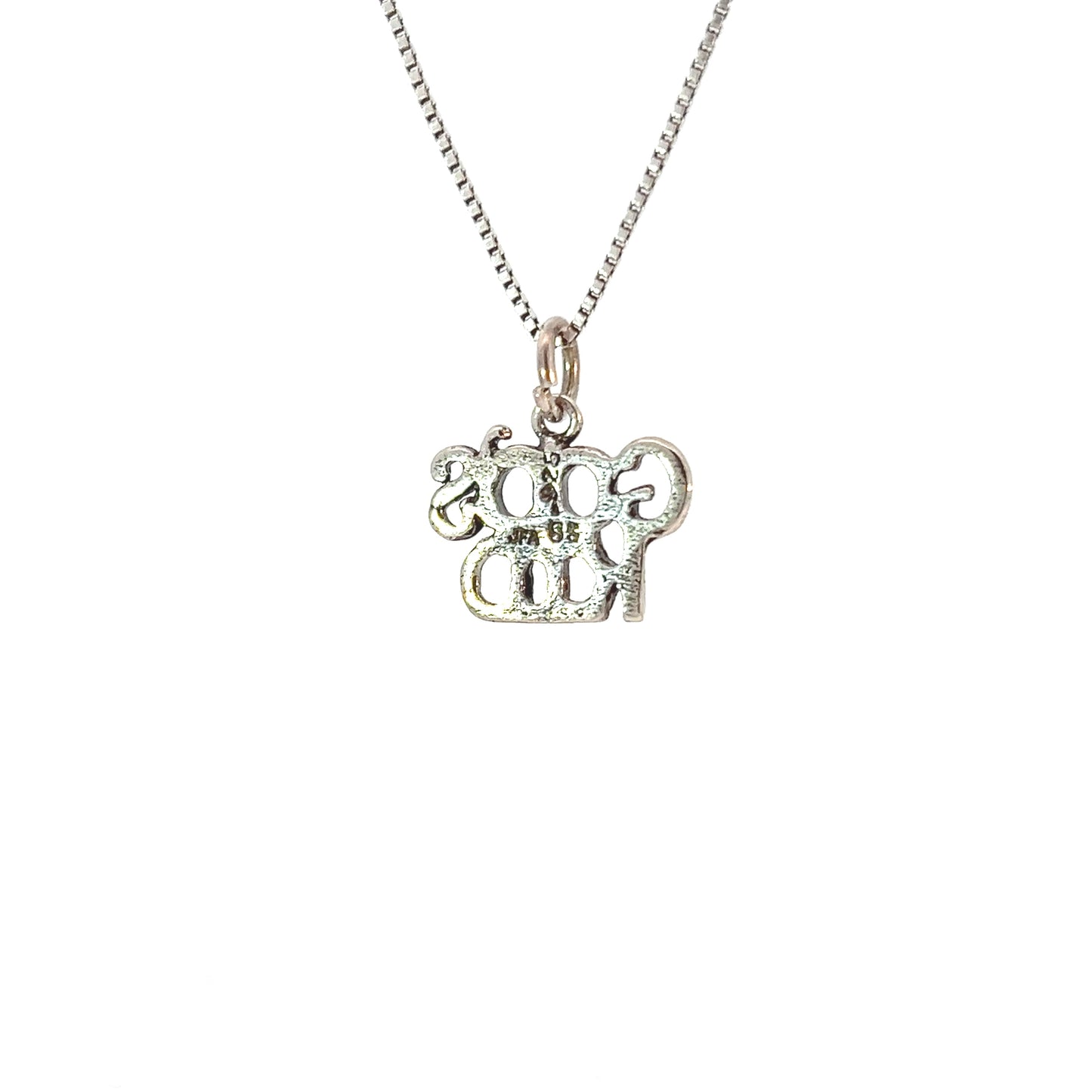 Sterling Silver "GOD'S KID" Sayings Pendant – 12-Step Recovery Jewelry