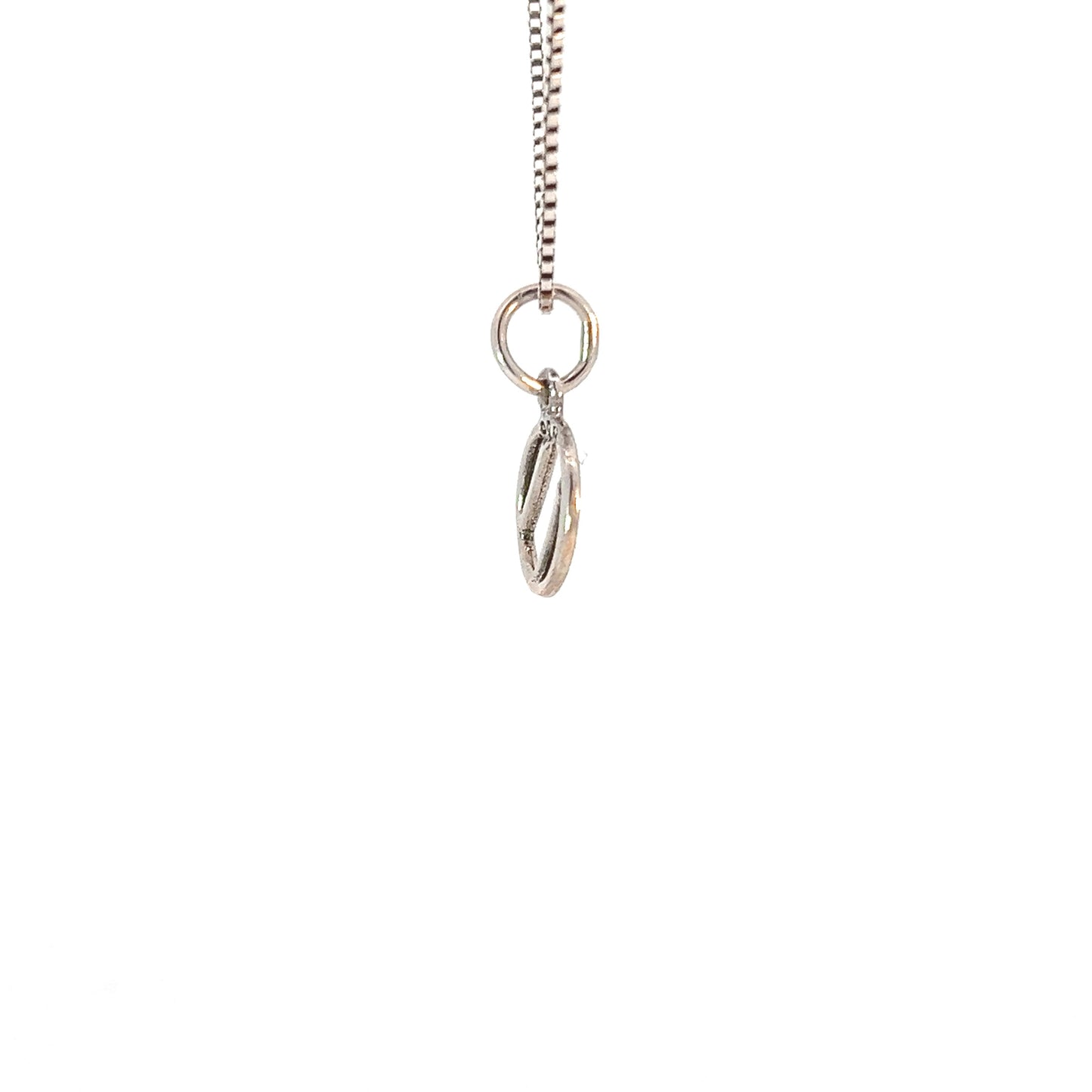 Sterling Silver Pendant Overeaters Anonymous (OA) Symbol, Small Size