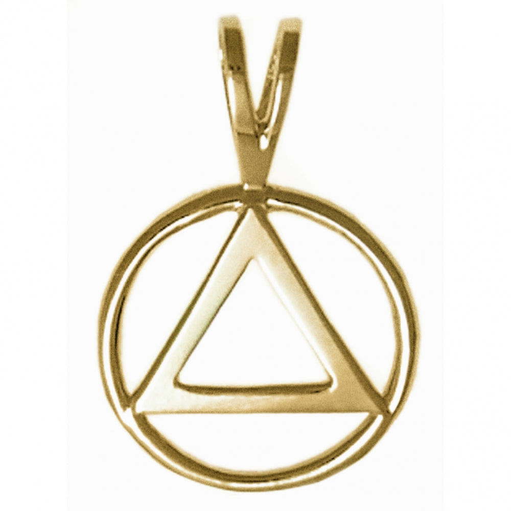 Medium Size Brass Pendant, Antique Finished