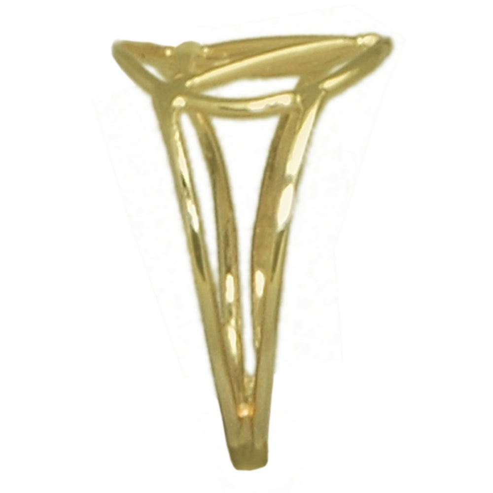 14k Gold Ring, Alcoholics Anonymous AA Symbol