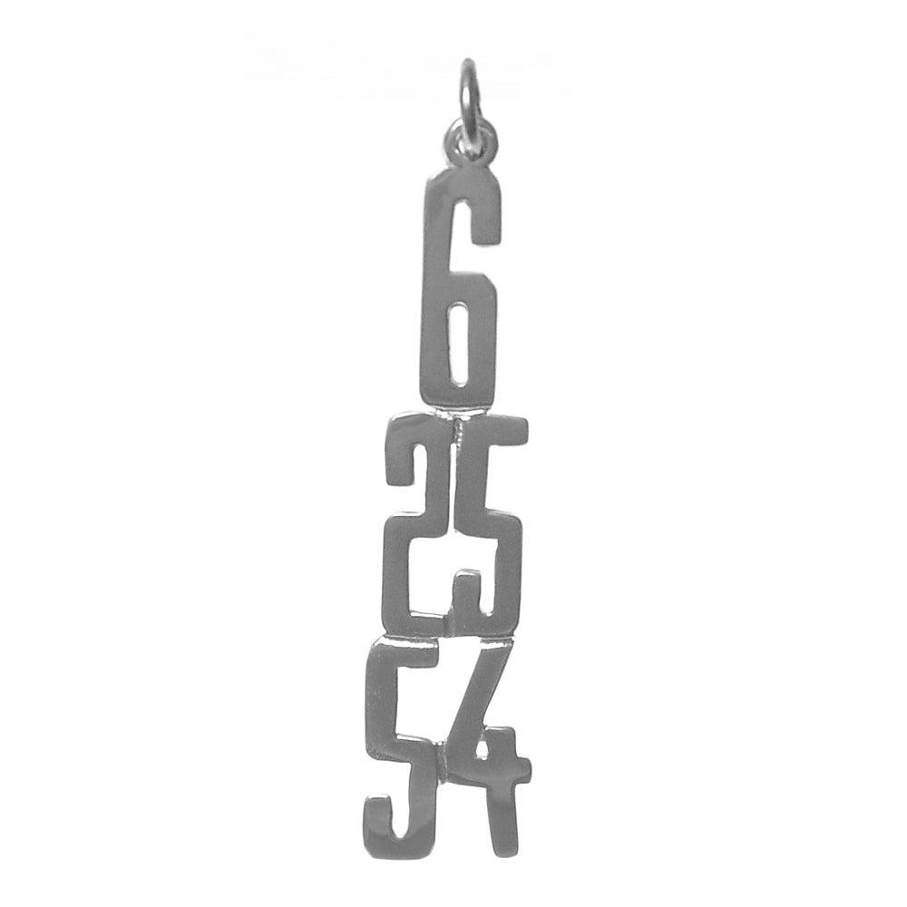 Sterling Silver Pendant, Custom Dates Celebrating All Occasions; Recovery, Anniversary, Birthdays