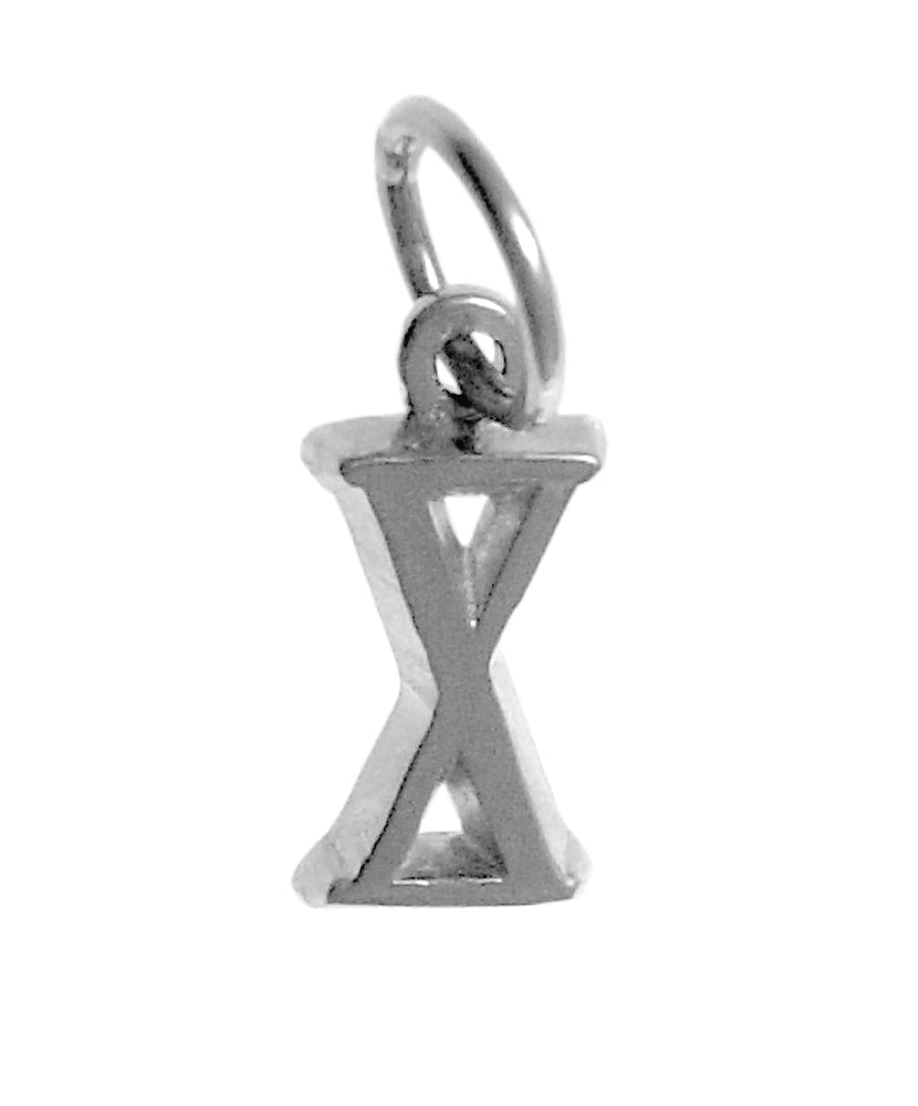 Sterling Silver Pendant, Small Roman Numerals for Celebrating All Occasions; Anniversary, Birthdays