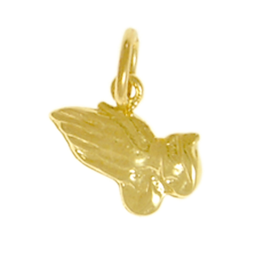 Praying Hands Pendant, 14k Gold, Small Size