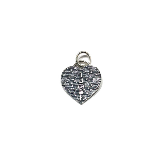 1 D@AT Heart Pendant, Small Sterling Silver