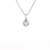 Alcoholics Anonymous (AA) Symbol Twist Wire Pendant – Very Small Size