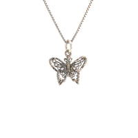 Sterling Silver, Pendant Beautiful Small Butterfly