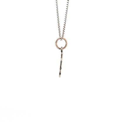 Sterling Silver, Sayings Pendant, "Clean And Sober"
