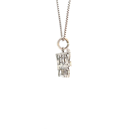 Sterling Silver, Sayings Pendant, "SCREW GUILT"