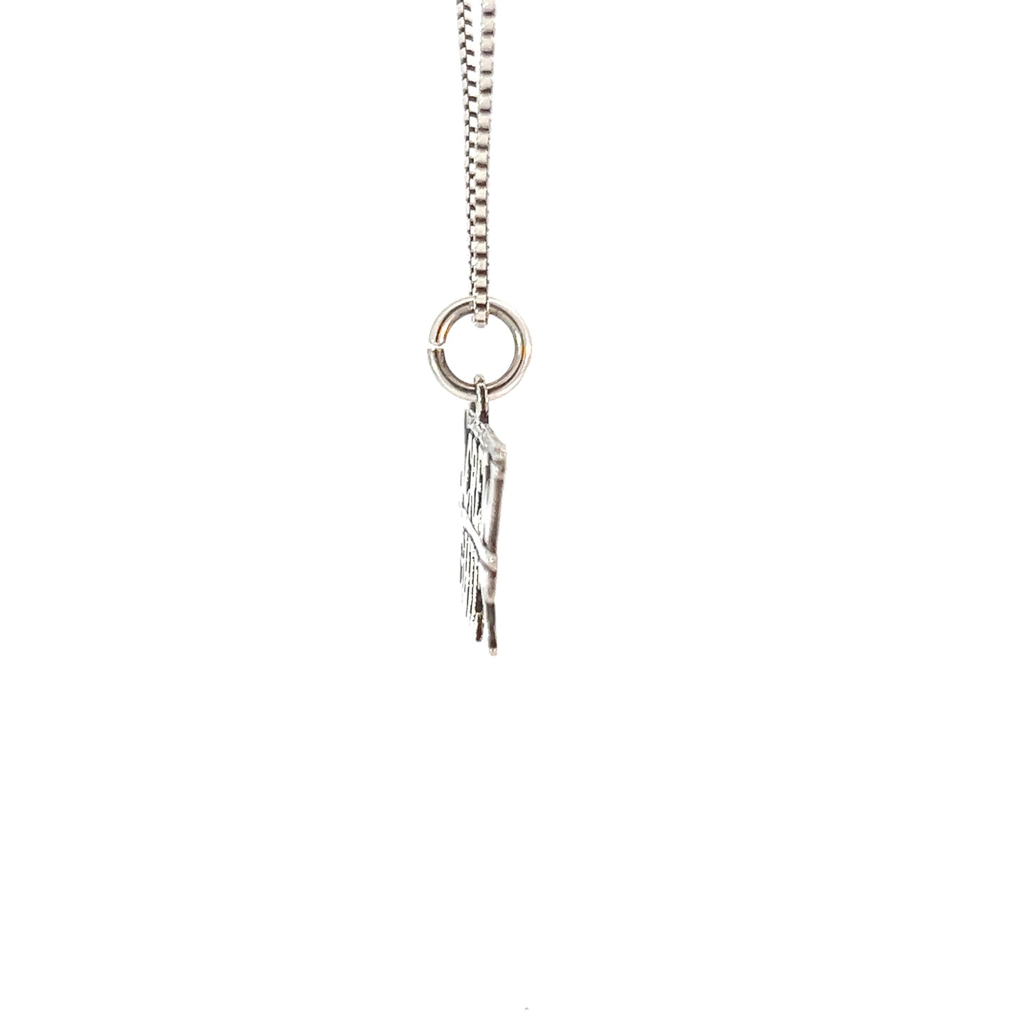 Sterling Silver, Sayings Pendant, "SCREW GUILT"