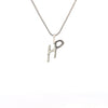 Sterling Silver, Sayings Pendant, Initials "HP", Higher Powered