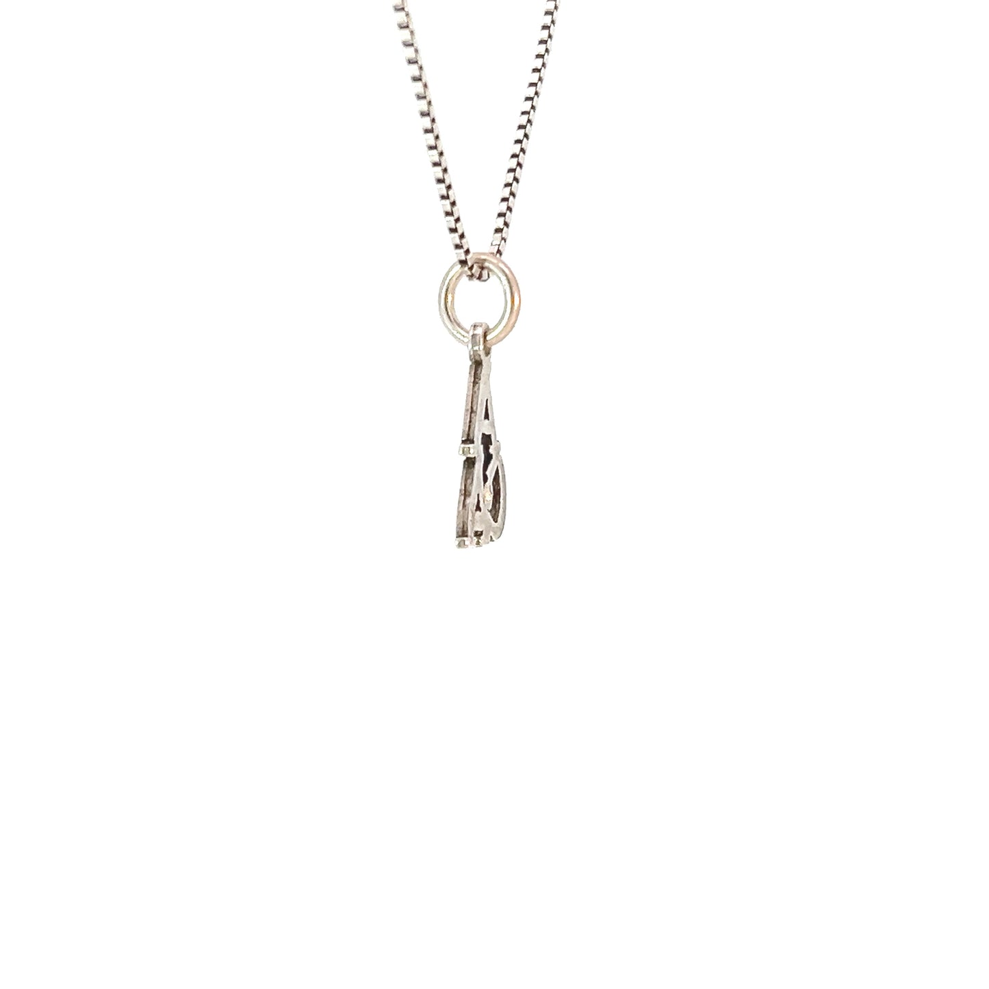 Sterling Silver Pendant Adult Children of Alcoholics (ACOA), "ACA" Initials