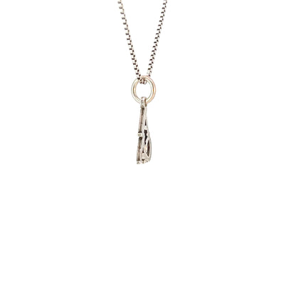 Sterling Silver Pendant Adult Children of Alcoholics (ACOA), "ACA" Initials