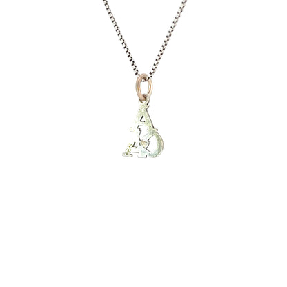 Sterling Silver Pendant Adult Children of Alcoholics (ACOA), "ACA" Initials