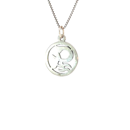 Cocaine Anonymous Pendant, Sterling Silver, "CA" Initials in Center of the Circle