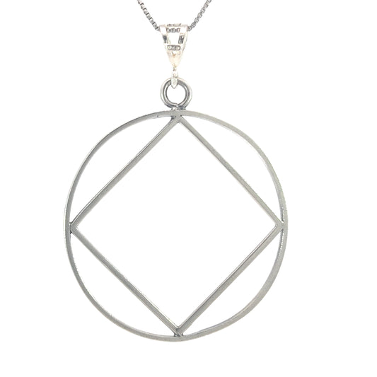 Sterling Silver Pendant, Extra Large Size