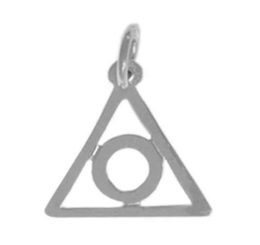 Sterling Silver Pendant, Family Recovery Symbol, Medium Size