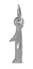 Sterling Silver Pendant, Numerals for Celebrating All Occasions; Anniversary, Birthdays