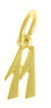 14k Gold Pendant, Numerals for Celebrating All Occasions; Anniversary, Birthdays