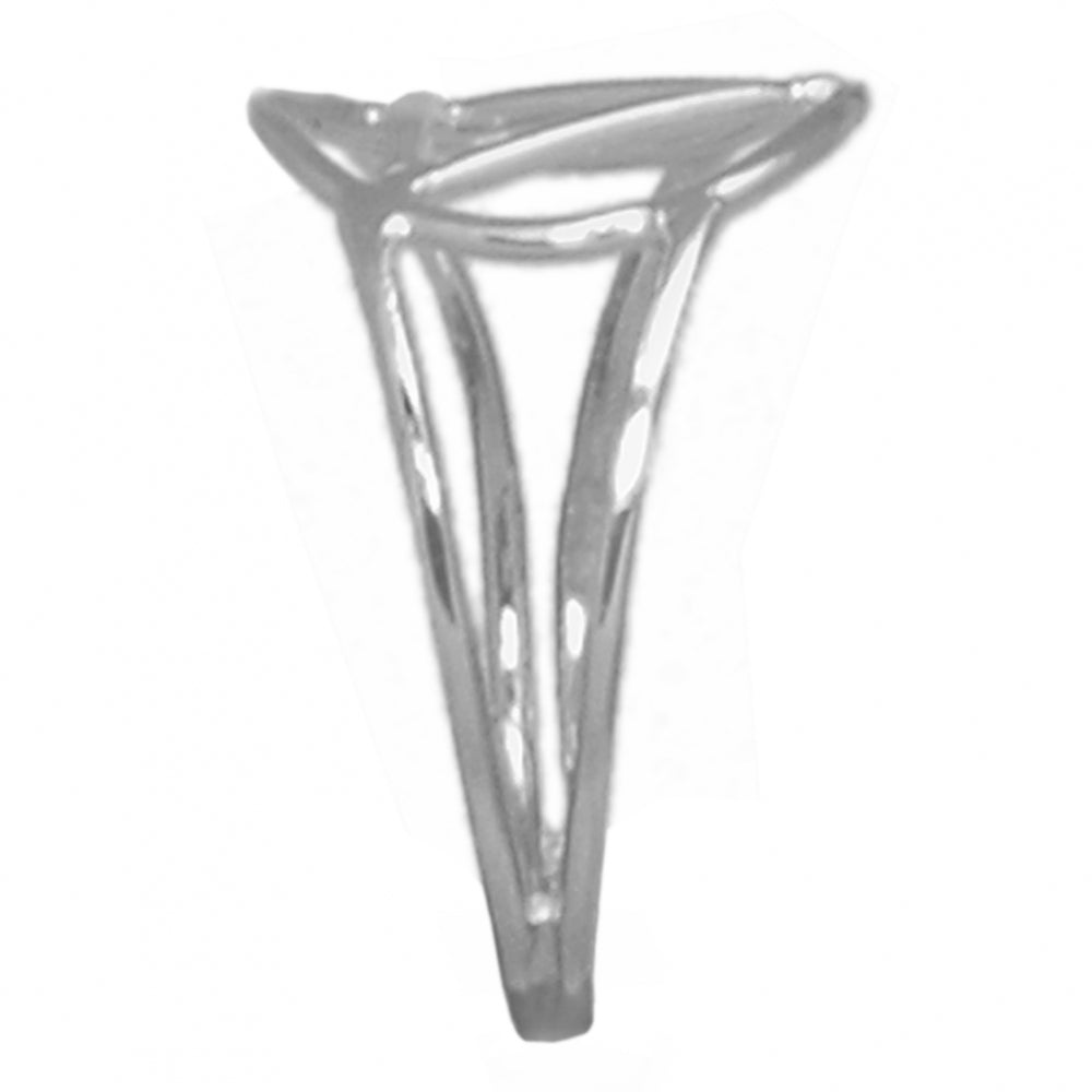 Sterling Silver Ring, Alcoholics Anonymous AA Symbol