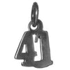 Sterling Silver Pendant #'s 30-49,Small Numerals for Celebrating All Occasions; Anniversary, Birthdays