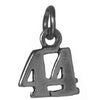 Sterling Silver Pendant #'s 30-49,Small Numerals for Celebrating All Occasions; Anniversary, Birthdays