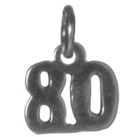 Sterling Silver Pendant #'s 70-89, $5.95,Small Numerals for Celebrating All Occasions; Anniversary, Birthdays