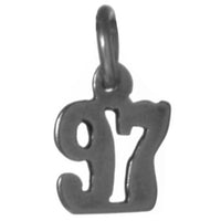 Sterling Silver Pendant #'s 90-100 + 000, $5.95,Small Numerals for Celebrating All Occasions; Anniversary, Birthdays