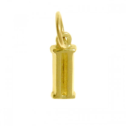 14k Gold Pendant, Small Roman Numerals for Celebrating All Occasions; Anniversary, Birthdays