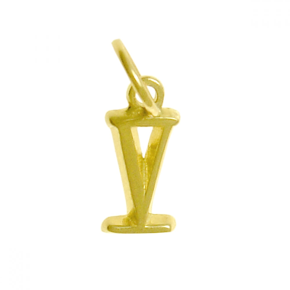 14k Gold Pendant, Small Roman Numerals for Celebrating All Occasions; Anniversary, Birthdays