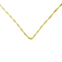 14k Gold Singapore ChainAvailable in 3 Different Sizes