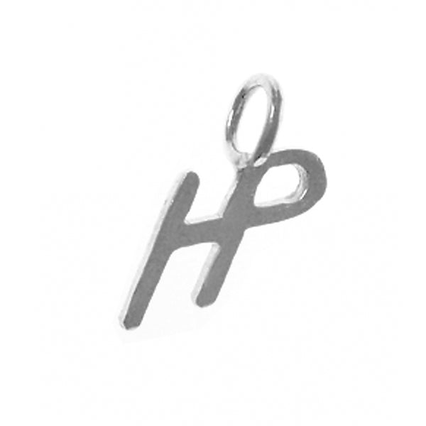 Sterling Silver, Sayings Pendant, Initials "HP", Higher Powered
