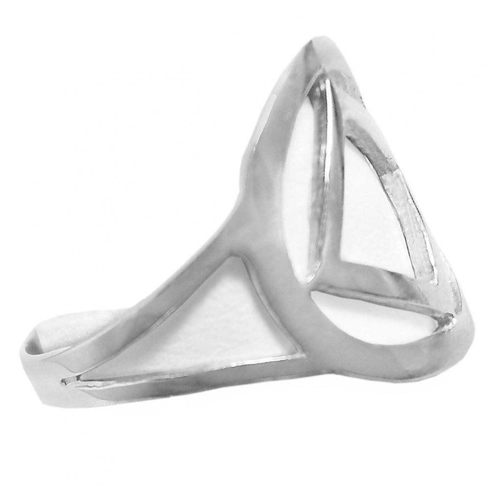Sterling Silver Ring, Narcotics Anonymous NA Symbol