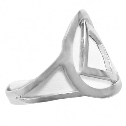 Sterling Silver Ring, Narcotics Anonymous NA Symbol