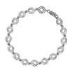 Sterling Silver Anklet, Continuous Narcotics Anonymous NA Symbol 7", 8" Bracelet or 9.5"