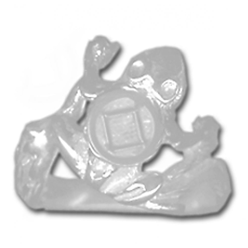 Sterling Silver Ring, Frog with Narcotics Anonymous NA Symbol