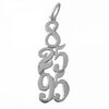 Sterling Silver Pendant, Custom Dates Celebrating All Occasions; Recovery, Anniversary, Birthdays