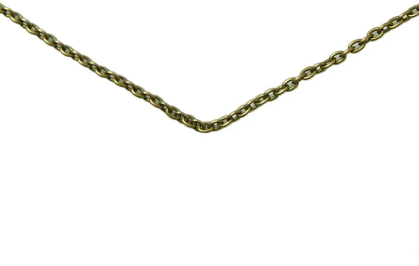 24" Medium Brass Link Chain