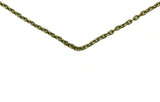 20" Medium Brass Link Chain