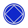 1-1/2" Round Narcotics Anonymous NA Recovery Symbol Sticker, Available in 5 Colors