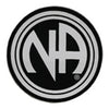 1-1/2" Round "NA " Initial Recovery Sticker, Available in 5 Colors