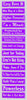 "Multiple Saying Strip" Bumper Sticker, Available in 3 Colors, Size 11-1/2" x 3"