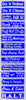 "Multiple Saying Strip" Bumper Sticker, Available in 3 Colors, Size 11-1/2" x 3"