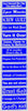 "Multiple Saying Strip" Bumper Sticker, Available in 3 Colors, Size 11-1/2" x 3"